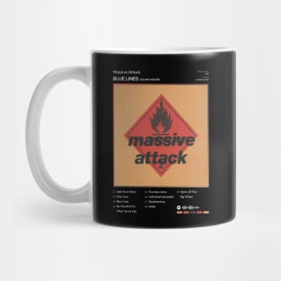 Massive Attack - Blue Lines Tracklist Album Mug